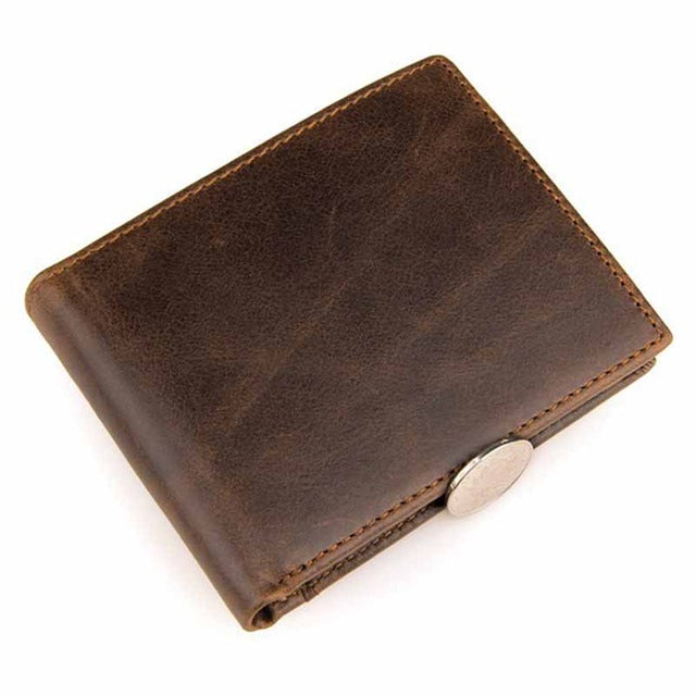 Crazy Horse Leather Wallet