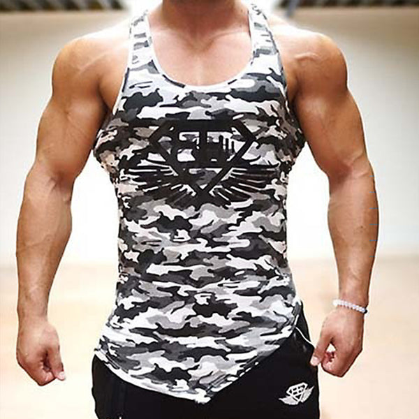 Muscular one Camo Tank Top