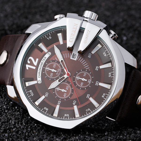 Relogio Golden Men's Wristwatch