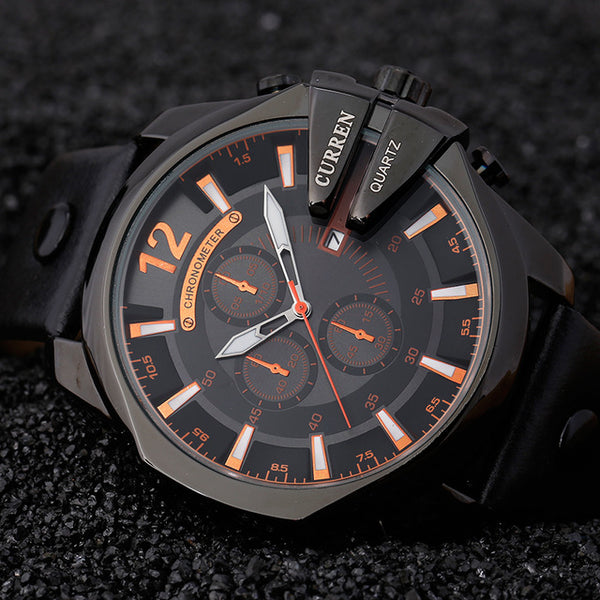 Relogio Golden Men's Wristwatch