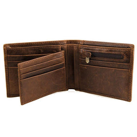 Crazy Horse Leather Wallet