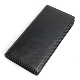 Elegant Leather Solid Wallet
