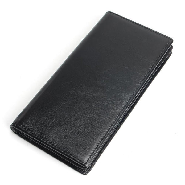 Elegant Leather Solid Wallet