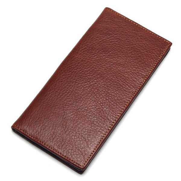 Elegant Leather Solid Wallet